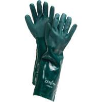 Gants verts &agrave; double enduit, 18" lo, PVC, Doublure en Jersey de coton, 70 mils EastCoast Offshore Supplies
