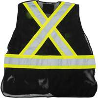 CSA Compliant Surveyor Vest, Black, Medium, Polyester EastCoast Offshore Supplies