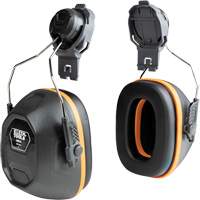 Cache-oreilles pour casques de s&eacute;curit&eacute;, Fixation pour casque, 27 NRR dB EastCoast Offshore Supplies