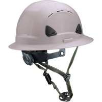Casque Fibre Metal de style escalade avec bordure compl&egrave;te, R&eacute;pond aux normes CSA type 2, Suspension Rochet, Ventil&eacute; EastCoast Offshore Supplies