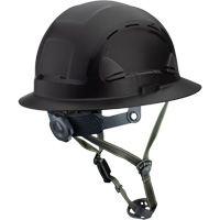 Casque Fibre Metal de style escalade avec bordure compl&egrave;te, R&eacute;pond aux normes CSA type 2, Suspension Rochet, Ventil&eacute; EastCoast Offshore Supplies