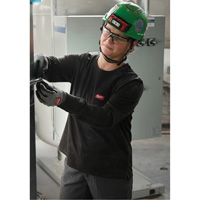 GRIDIRON Long Sleeve Pocket T-Shirt, Women's, X-Small, Blue EastCoast Offshore Supplies