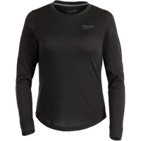 FREEFLEX Long-Sleeve Hybrid T-Shirt, Women's, X-Small, Black EastCoast Offshore Supplies