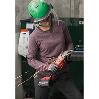 FREEFLEX Long-Sleeve Hybrid T-Shirt, Women's, X-Small, Purple EastCoast Offshore Supplies