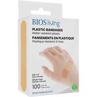 Water-Resistant Bandages, Rectangular/Square, 3", Plastic, Sterile EastCoast Offshore Supplies
