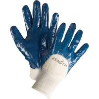 Medium-Weight Interlock Lined Gloves, 9/Large, Nitrile Coating, Cotton Shell EastCoast Offshore Supplies