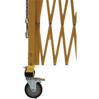 Barri&egrave;re extensible, 84" h x 20' lo, Jaune EastCoast Offshore Supplies