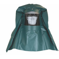 Cagoule anti-&eacute;claboussures chimiques et casquette rigide avec visi&egrave;re r&eacute;sistante aux produits chimiques EastCoast Offshore Supplies