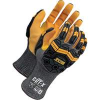 Gants antichocs r&eacute;sistants &agrave; la coupe pour &eacute;crans tactiles Cut-X, 8, Paume en Mousse de nitrile, Poignet &eacute;lastique EastCoast Offshore Supplies