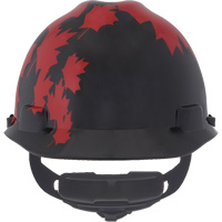 Specialty V-Gard&reg; Hard Hat, Ratchet Suspension, Black/Red EastCoast Offshore Supplies