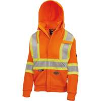 Heavyweight Safety Hoodie, Women's, X-Small, High Visibility Orange EastCoast Offshore Supplies