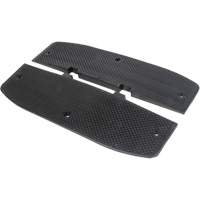 Speed Hump End Caps, Rubber, 2' L x 16" W x 1-1/4" H EastCoast Offshore Supplies