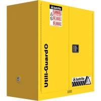 Utili-Guard+ Flammable Safety Cabinet, 30 gal., 1 Door, 43" W x 44" H x 22" D EastCoast Offshore Supplies
