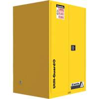 Utili-Guard+ Flammable Safety Cabinet, 45 gal., 2 Door, 43" W x 65" H x 22" D EastCoast Offshore Supplies