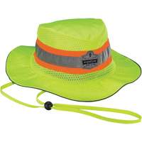 GloWear 8935 Ranger Sun Hat, Small/Medium, High Visibility Lime-Yellow, Polyester EastCoast Offshore Supplies