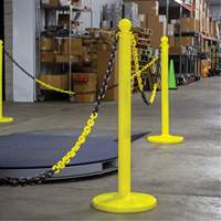 Chaîne de barri&egrave;re en plastique &agrave; deux couleurs, Vert/Blanc EastCoast Offshore Supplies