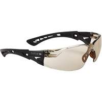 Rush+ BSSI Safety Glasses, Brown/Copper Lens, Anti-Fog/Anti-Scratch, ANSI Z87+ EastCoast Offshore Supplies