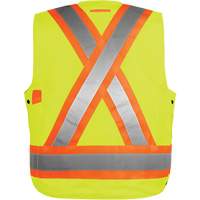 High-Visibility Surveyor's Vest, High Visibility Orange, Small, Polyester EastCoast Offshore Supplies