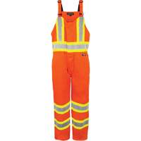High-Visibility Unlined Overalls, X-Small, High Visibility Orange EastCoast Offshore Supplies