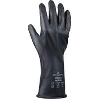 Gants r&eacute;sistant &agrave; l'acide & aux produits chimiques, Taille Petit/7, 12" lo, Caoutchouc butyle/Viton, 12 mils EastCoast Offshore Supplies