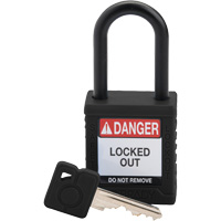 Cadenas de s&eacute;curit&eacute; Velocity, Cadenas de s&eacute;curit&eacute;, Cl&eacute;s diff&eacute;rentes, Nylon, Largeur de 1-1/2" EastCoast Offshore Supplies