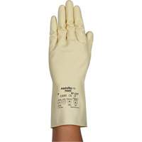 AlphaTec&reg; 87-137 Lightweight Natural Gloves, Size 7, 11.8" L, Rubber Latex, 16-mil EastCoast Offshore Supplies
