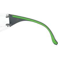 Adapt Lite Grey/Green Safety Glasses, Clear Lens, Anti-Fog/Anti-Scratch, ANSI Z87+/Meets/Exceeds CSA Z94.3 EastCoast Offshore Supplies