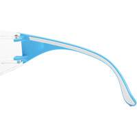 Adapt Lite Blue/White Safety Glasses, Clear Lens, Anti-Fog/Anti-Scratch, ANSI Z87+/Meets/Exceeds CSA Z94.3 EastCoast Offshore Supplies