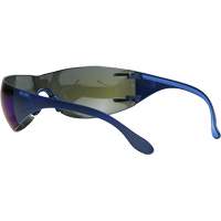 Adapt Lite Safety Glasses, Blue Mirror Lens, Anti-Fog/Anti-Scratch, ANSI Z87+/Meets/Exceeds CSA Z94.3 EastCoast Offshore Supplies