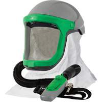 Z-Link Respirator with Tychem 4000 Shoulder Cape & C40, Facepiece Respirator/Welding Helmet EastCoast Offshore Supplies