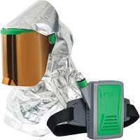 Z-Link Radiant Heat Respirator with Belt Mount & Blower, Facepiece Respirator/Headcover & Faceshield, Lithium-Ion Battery EastCoast Offshore Supplies