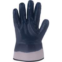 Horizon&reg; Navy Gloves with Pasted Cuffs, Medium, Nitrile Coating, Jersey/Cotton Shell EastCoast Offshore Supplies