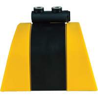 HAZLOK Safety Barrier System, Plastic, Magnetic Mount, 30', Black and Yellow Tape EastCoast Offshore Supplies
