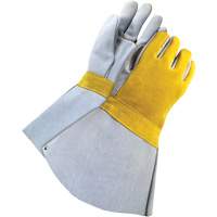 Lined Welder with 5" Cuff, Split Cowhide, Size One Size EastCoast Offshore Supplies
