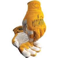 Caiman&reg; Premium TIG/MIG Welder's Gloves with Hook & Loop Closure, Split Cowhide, Size Medium EastCoast Offshore Supplies