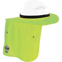 Bordure FR vert lime pour casque de chantier avec cache-cou EastCoast Offshore Supplies