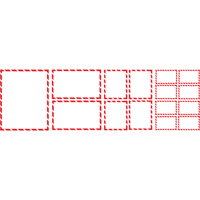 &eacute;tiquettes SIMDUT 400/pqt, Papier, Rouleau, 5-1/2" lo x 4-1/4" la EastCoast Offshore Supplies