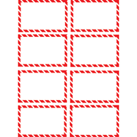 &eacute;tiquettes SIMDUT 800/pqt, Papier, Rouleau, 2-3/4" lo x 4-1/4" la EastCoast Offshore Supplies