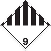 Miscellaneous Danger TDG Placard, Plastic EastCoast Offshore Supplies