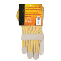 Standard-Duty Dry-Palm Fitters Gloves, Large, Grain Cowhide Palm, Cotton Inner Lining EastCoast Offshore Supplies