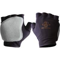 Anti-Impact Fingerless Right-Hand Glove, X-Small, Split Leather Palm, Slip-On Cuff EastCoast Offshore Supplies