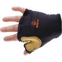 Anti-Impact Tool Grip Fingerless Left-Hand Glove, Size X-Small, Grain Leather Palm EastCoast Offshore Supplies