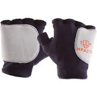 Palm/Side Fingerless Protection Gloves - Right, X-Small, Suede Palm, Slip-On Cuff EastCoast Offshore Supplies