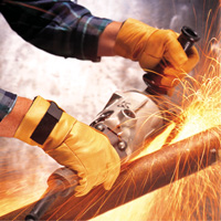 Vibration Protective Air Glove&reg;, Size X-Small, Grain Leather Palm EastCoast Offshore Supplies