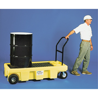 Chariots Poly-Spillcart ATC, 66,5" lo x 29" la x 46,9" h, Cap. de d&eacute;versement 57 gal. US EastCoast Offshore Supplies