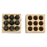 Jeux de tampons num&eacute;rot&eacute;s en acier, # 4/6/3/2/1/8/9/7/5, 1/4" EastCoast Offshore Supplies