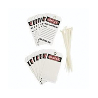 Self-Laminating Accident Prevention Tags, Polyester, 3" W x 5-3/4" H, English EastCoast Offshore Supplies