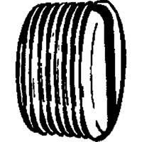 Bouchon de tuyau (avec fentes), 1/8" dia., Laiton EastCoast Offshore Supplies