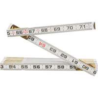 R&egrave;gle Red End Two Way, 6' lo, Bois, Graduations de 1/16" EastCoast Offshore Supplies