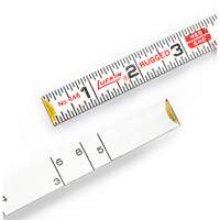 R&egrave;gle de maçon Red End, 6' lo, Bois, Graduations de 1/16" EastCoast Offshore Supplies